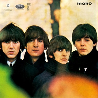 Pochette de Beatles for Sale (1964, soit avant la date supposée de la mort de McCartney) ; Paul McCartney est le dernier à droite